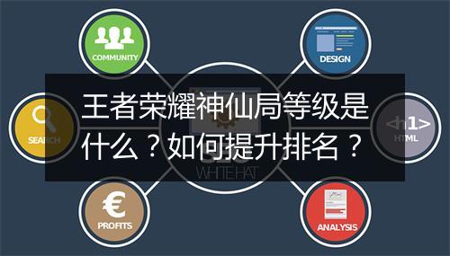 王者荣耀神仙局等级是什么？如何提升排名？