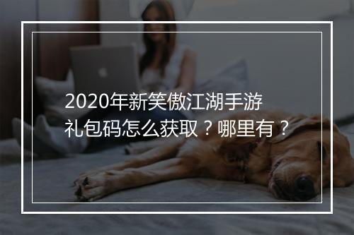 2020年新笑傲江湖手游礼包码怎么获取?哪里有?