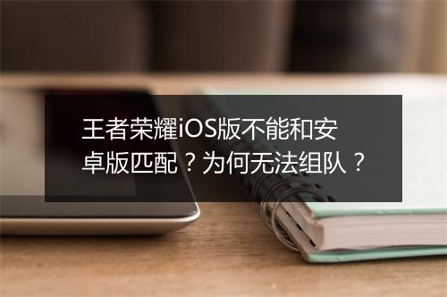 王者荣耀iOS版不能和安卓版匹配？为何无法组队？