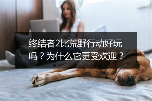 终结者2比荒野行动好玩吗？为什么它更受欢迎？