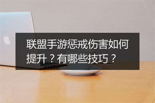联盟手游惩戒伤害如何提升?有哪些技巧?
