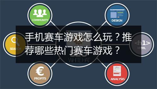 手机赛车游戏怎么玩？推荐哪些热门赛车游戏？