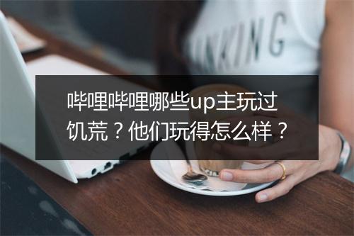 哔哩哔哩哪些up主玩过饥荒？他们玩得怎么样？