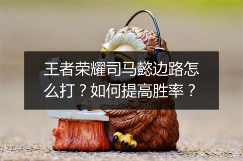 王者荣耀司马懿边路怎么打？如何提高胜率？