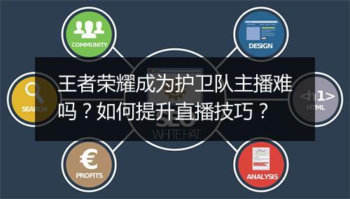 王者荣耀成为护卫队主播难吗？如何提升直播技巧？