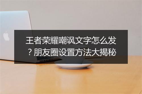 王者荣耀嘲讽文字怎么发?朋友圈设置方法大揭秘