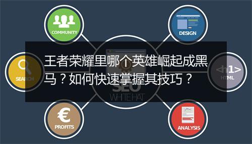 王者荣耀里哪个英雄崛起成黑马？如何快速掌握其技巧？